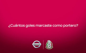 ¿Cuántos goles marcaste como portero?